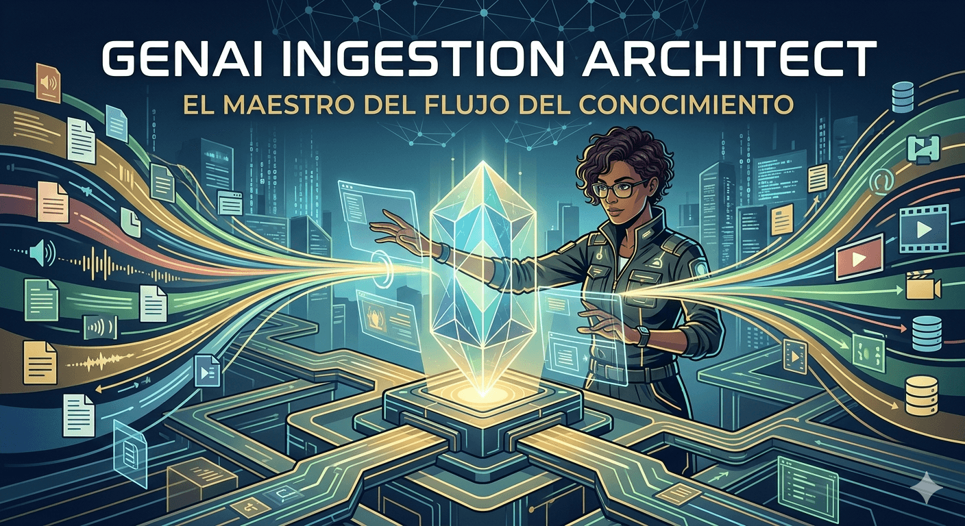 GenAI Ingestion Architect: El Maestro del Flujo del Conocimiento